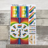 Gay Pride stickers (DPD697)