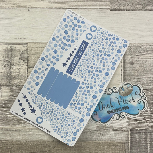 (0562) Passion Planner Daily Wave stickers - Dots About