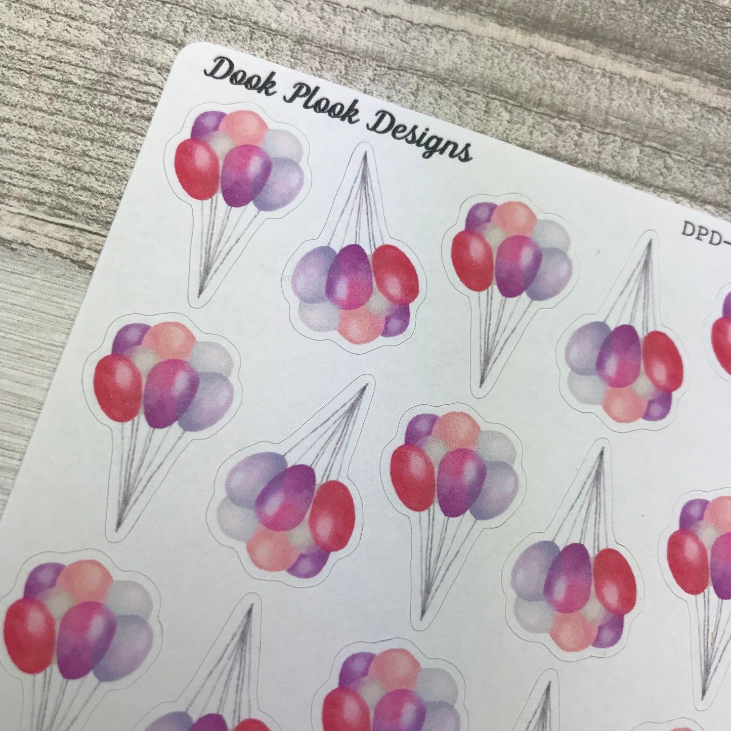 Balloon stickers (DPD513)