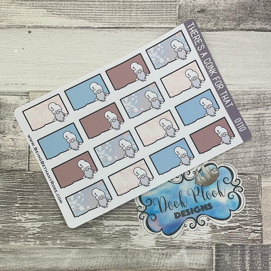 Daphne Ripped Notes Peeping Gnorman Sticker (GFT-0110)
