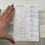 One sheet week planner stickers - Mila (DPD2441)