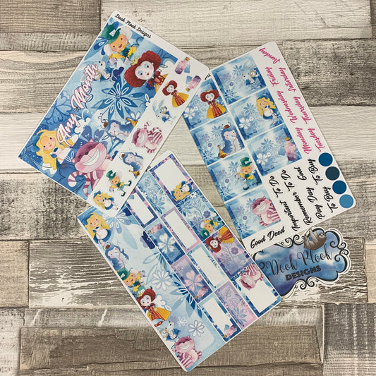 Alice (can change month) Monthly View Kit for the Erin Condren Planners