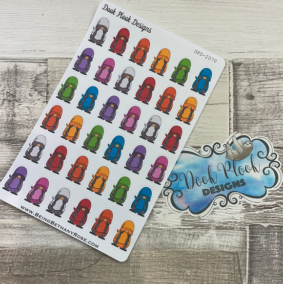 Rainbow Gonk Gretel small character stickers (DPD2070)