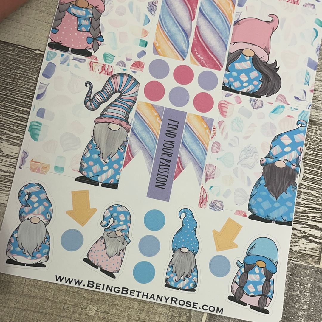 Marshmallow Gonk functional stickers  (DPD2010)
