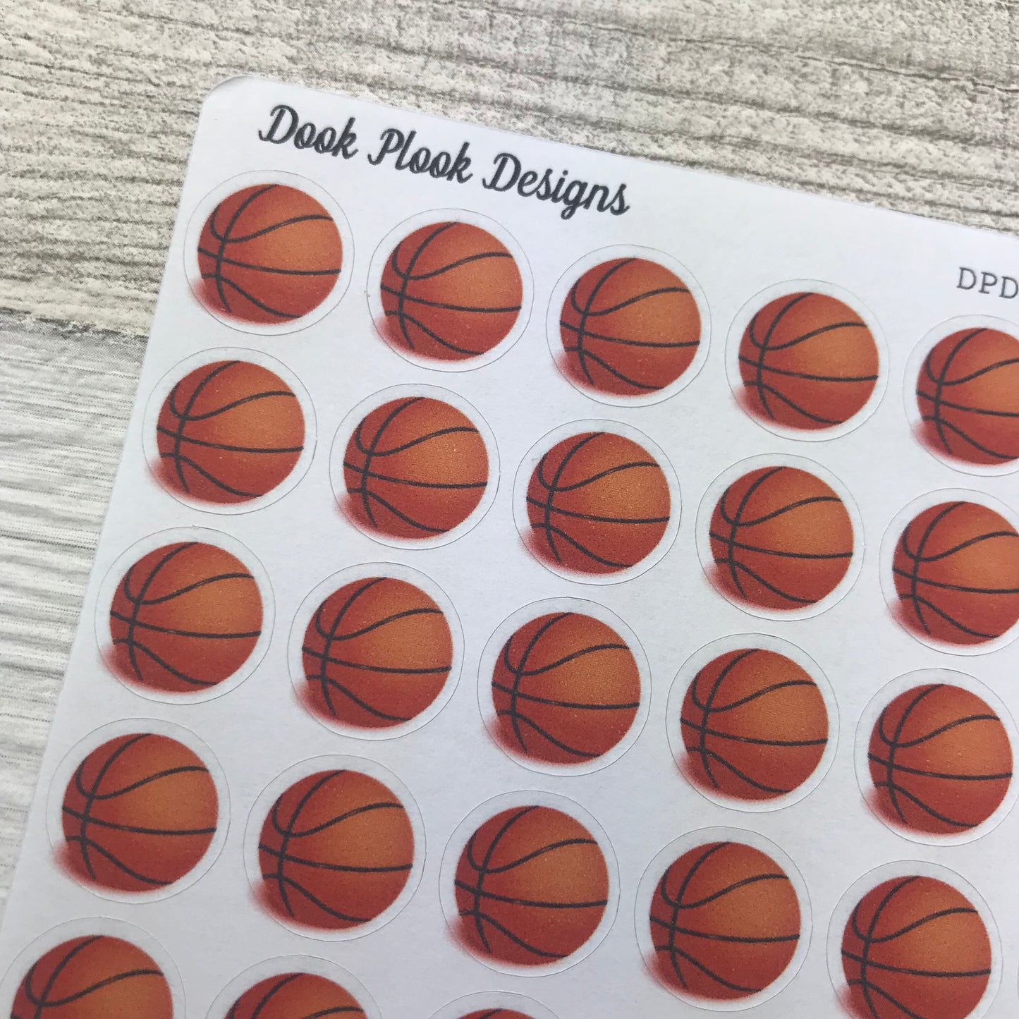 Basketball stickers (DPD120)