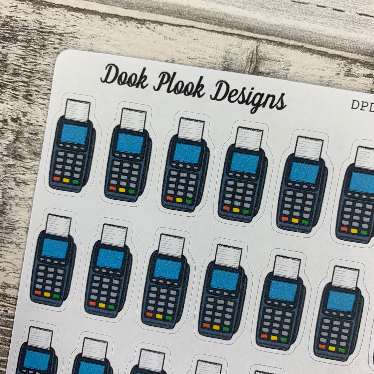 Card reader stickers (DPD1150)