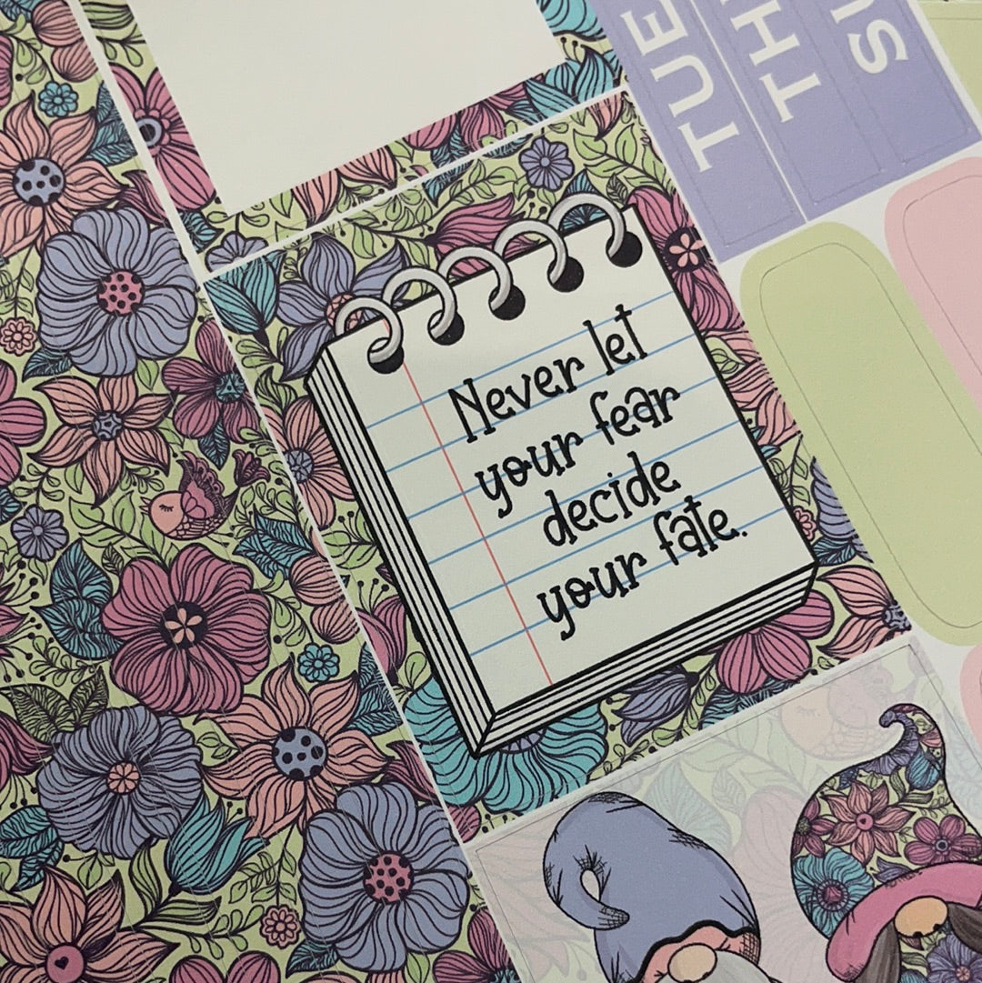 Zoey Blooming Marvellous Gonk Passion Planner Week Kit (DPD2170)