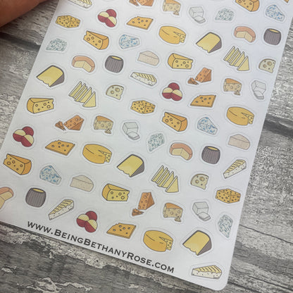 Small Cheese stickers (DPD2626)