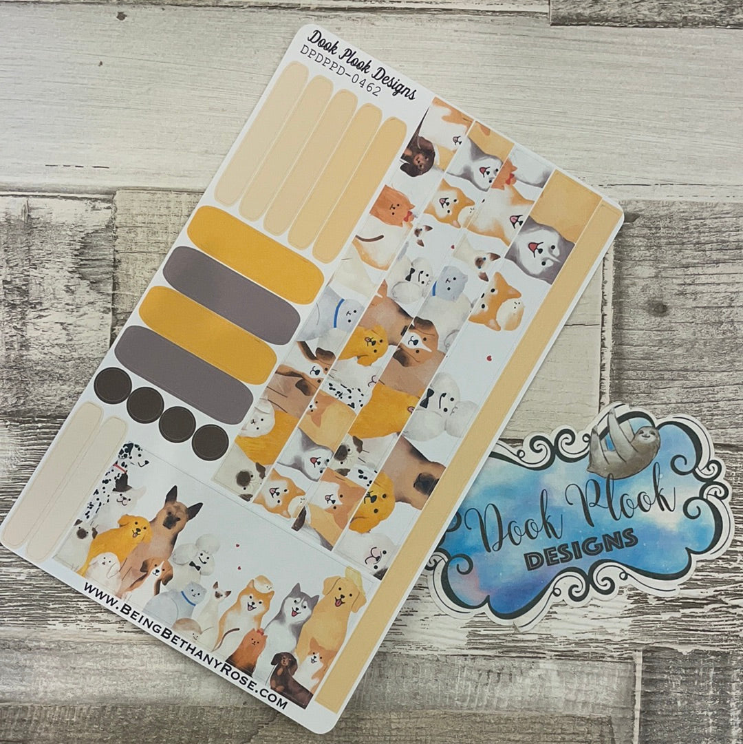 (0462) Passion Planner Daily stickers - Pets Life