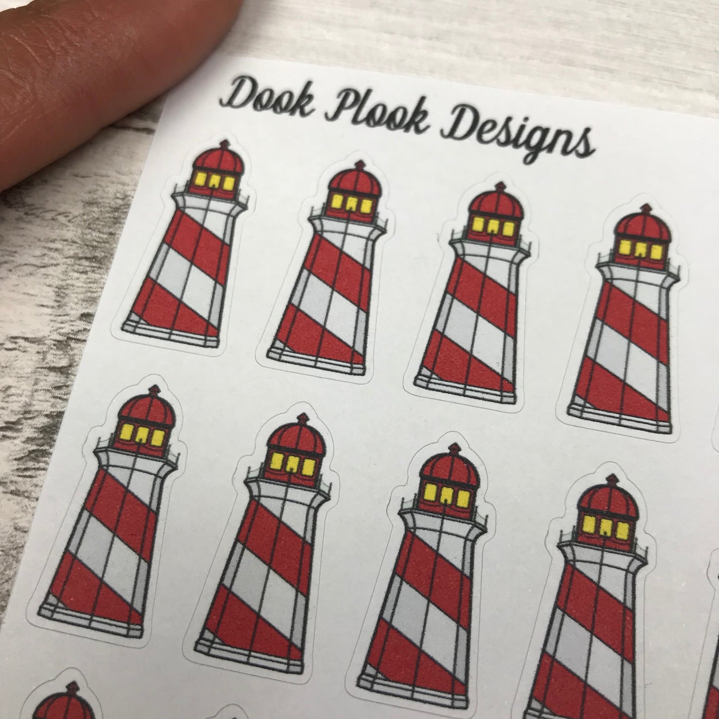 Lighthouse stickers (DPD1194)