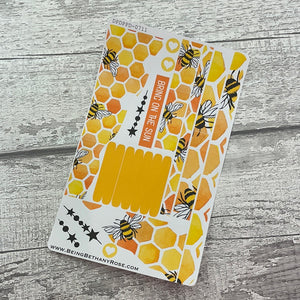 (0711) Passion Planner Daily Wave stickers - Belinda Bee