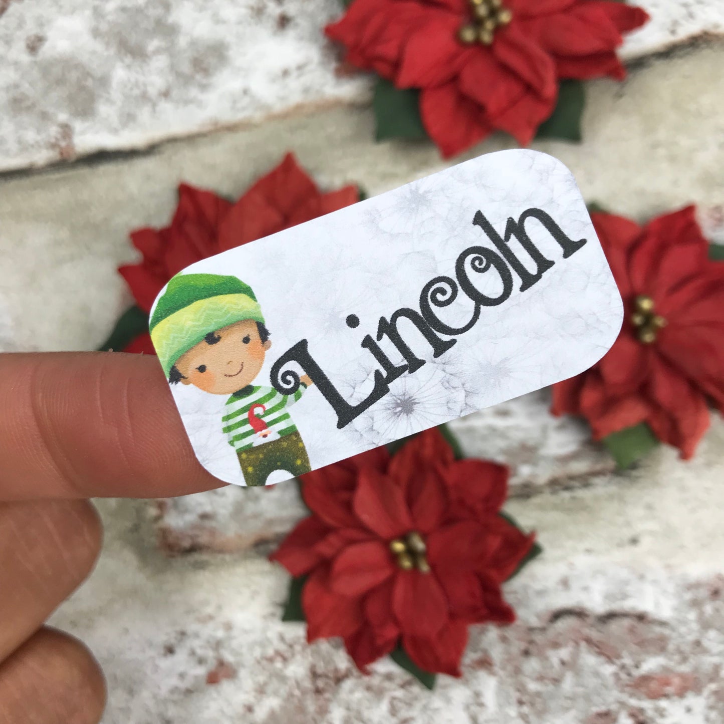 Personalised kids / adults Christmas Present Labels. (28 Boy)