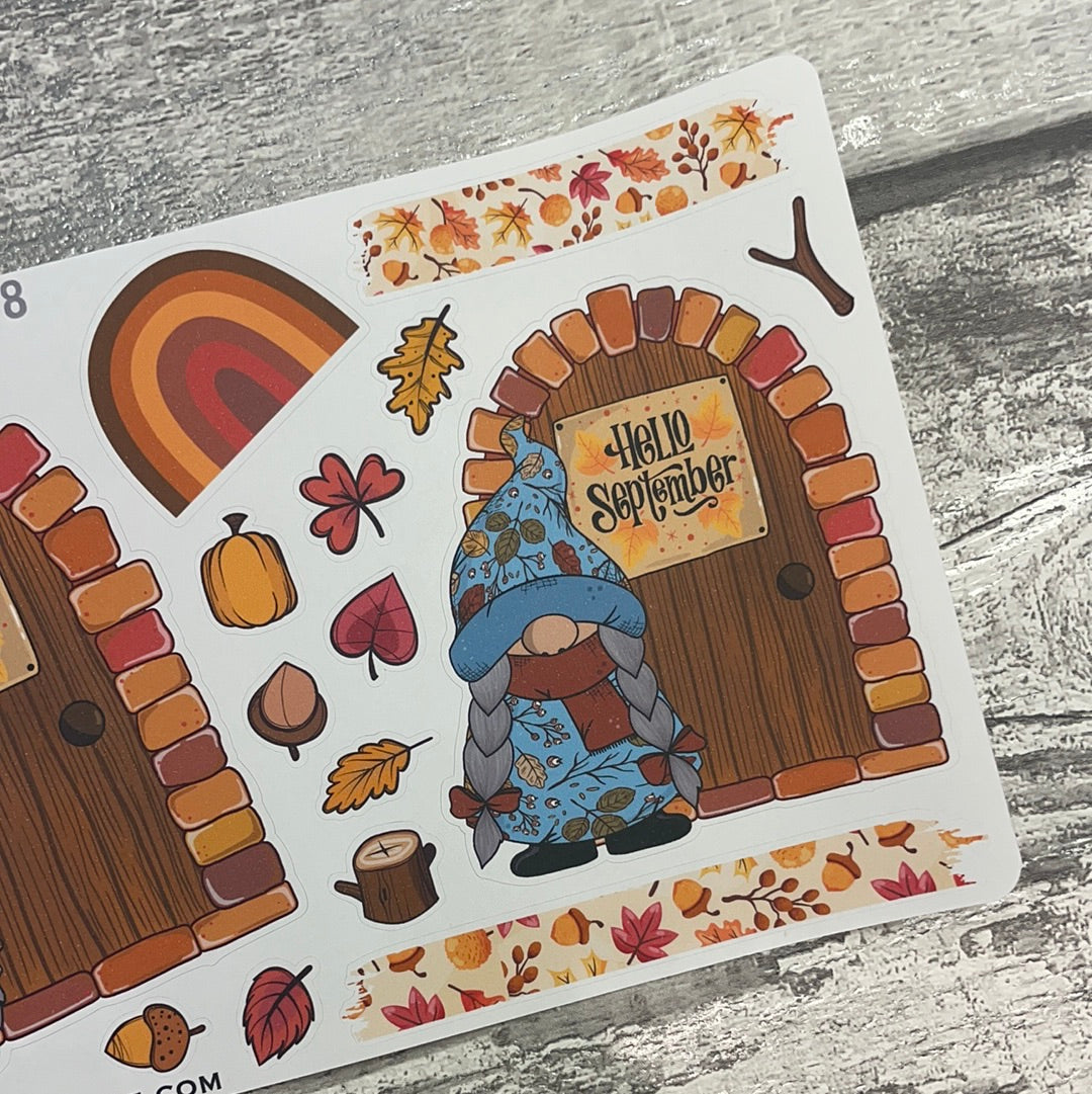 Hello September Chip Gonk Stickers (TGS0198)