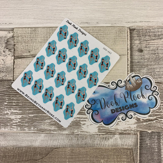 Synchronised swimming stickers (DPD662)