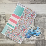 (0392) Passion Planner Daily stickers - Full of flowers