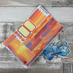(0052) Passion Planner Daily stickers - Sunset Vibes