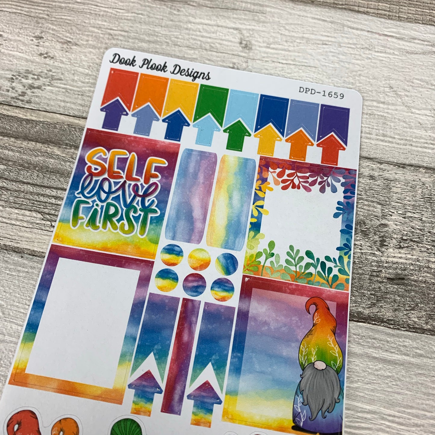 Rainbow Gonk functional stickers  (DPD1661)