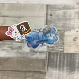 Octopus Character amazon shopping stickers (DPD 1377)