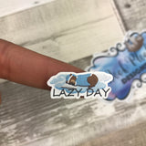 Lazy day bear stickers (DPD414)