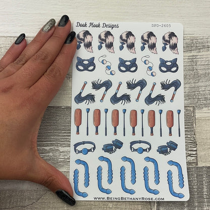 Sex Toy / BDSM / Bondage stickers  (DPD2605)