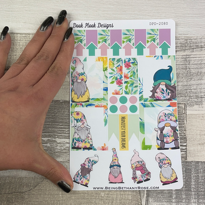 Spring Flowers Gonk functional stickers  (DPD2080)