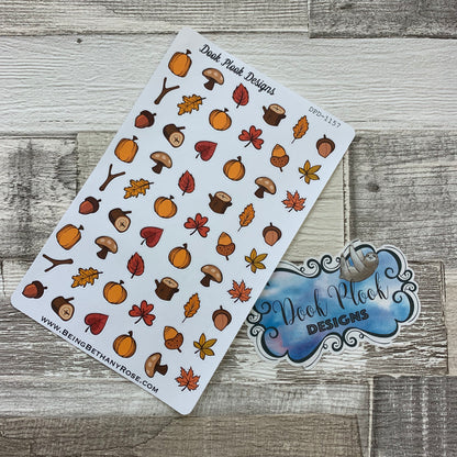 Autumn icon stickers (DPD1157)
