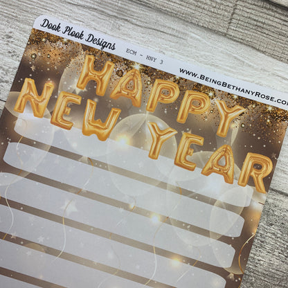 Erin Condren Month Note Pages (New Year)