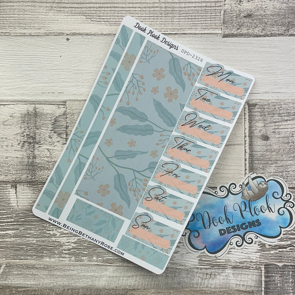 One sheet week medium passion planner stickers - Finding Tranquillity (DPD2326)