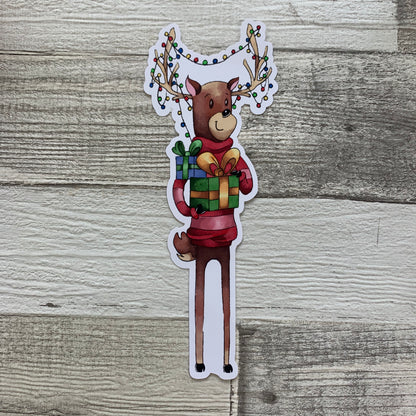 Reindeer (present) Die cut