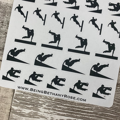 Parkour stickers (DPD1050)