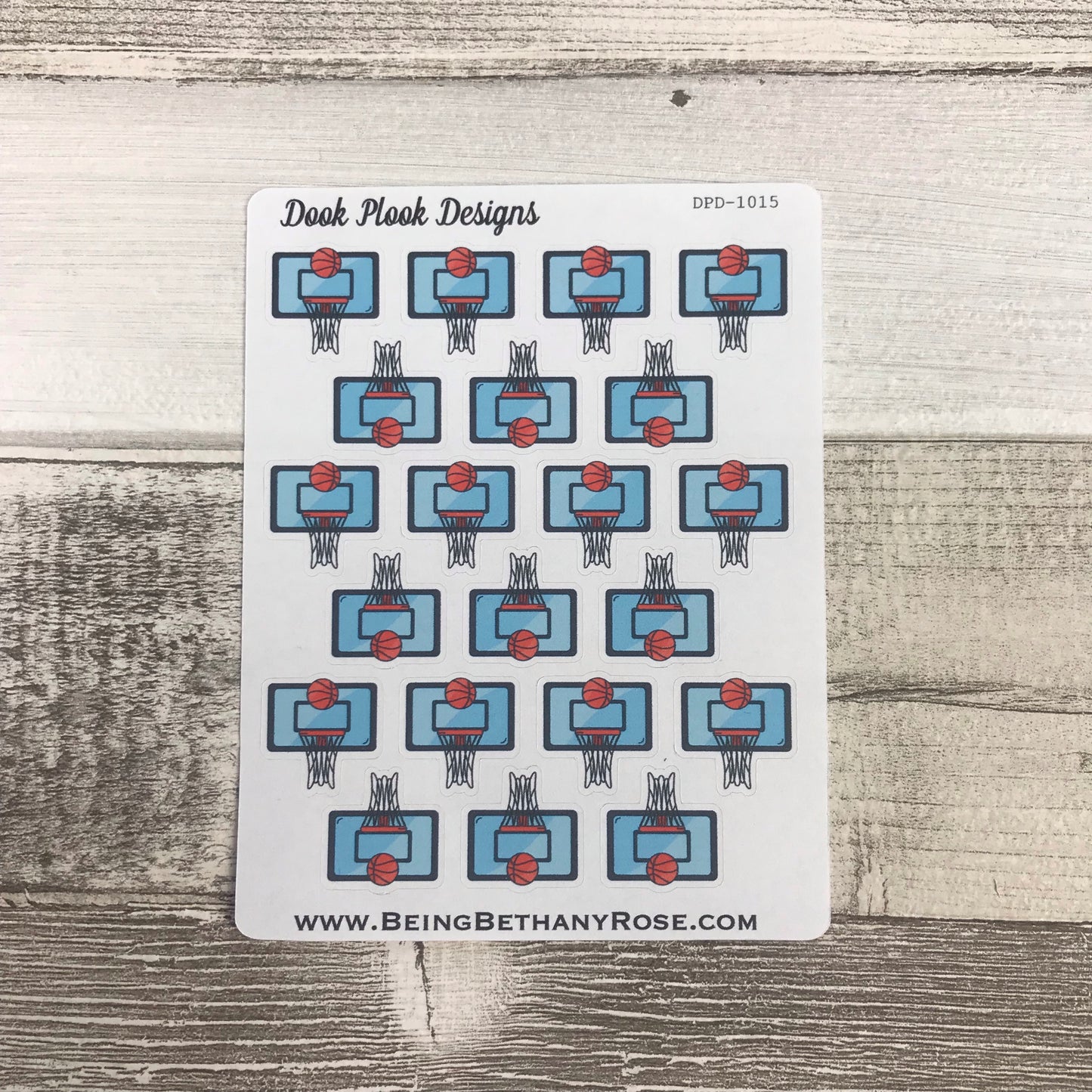 Basketball stickers (DPD1015)