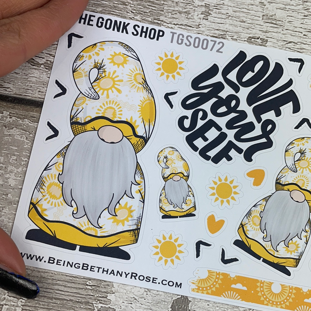 Bright Sun Gnorman Gonk Stickers (TGS0072)