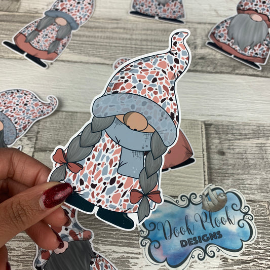 Terrazzo Gonk Diecut (Chip)