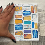 Freya Hand drawn box stickers (DPD2609)