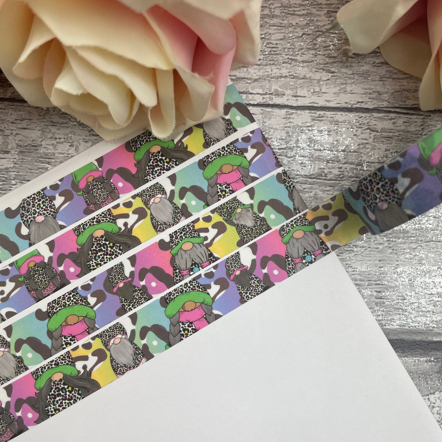 Washi Tape - Hallie Rainbow leopard