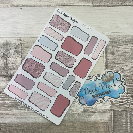 Mila Hand drawn box stickers (DPD2440)