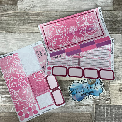 Pink reflections Passion Planner Week Kit (DPD1822)