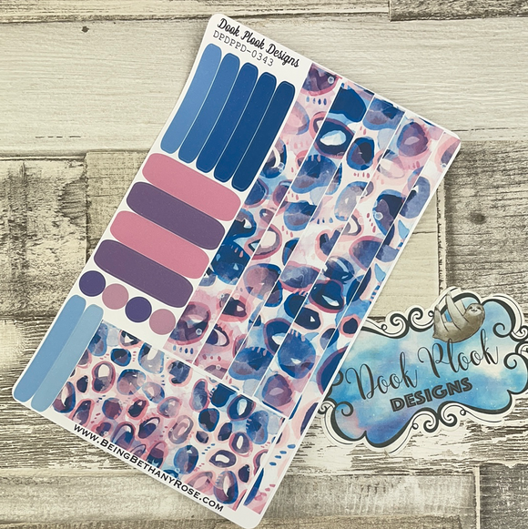 (0343) Passion Planner Daily stickers - Eye shadows