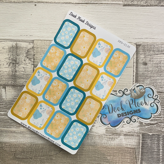 I'll bring you flowers half box stickers (DPD2130)