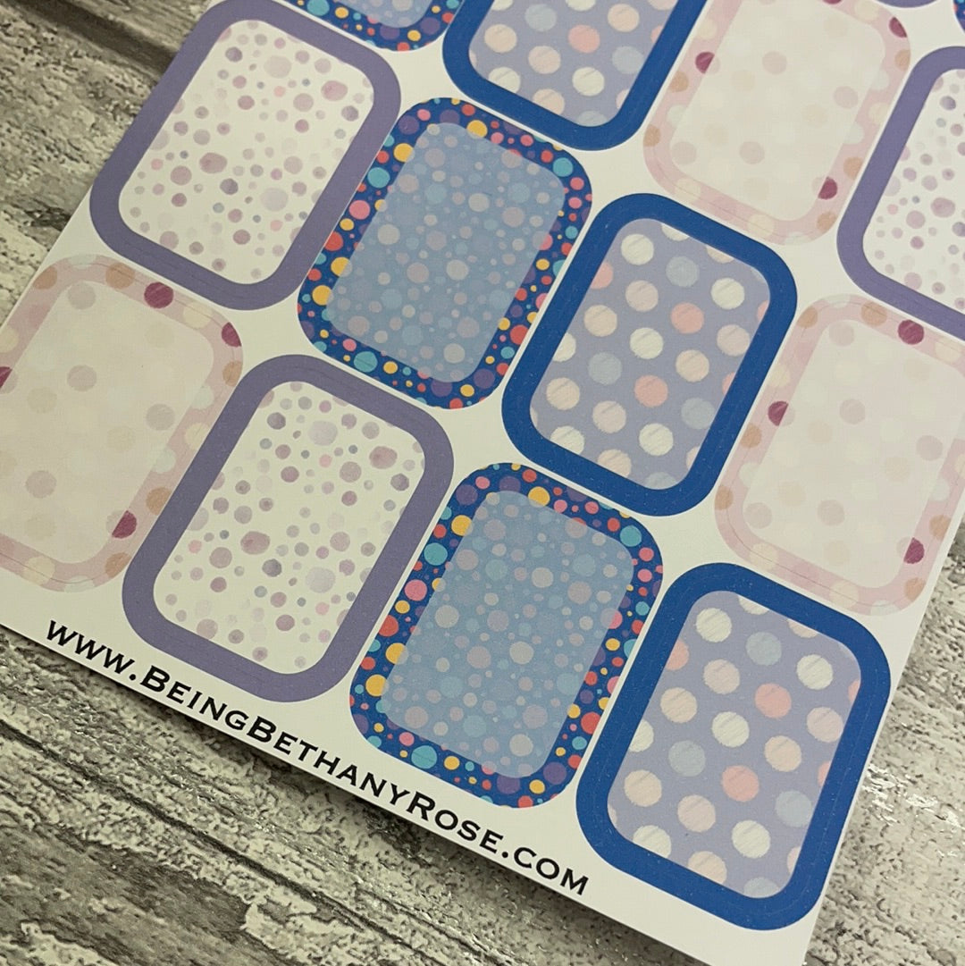 Dorothy half box stickers (DPD2688)