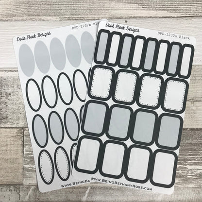 Starter Functional Sticker Kit (Can change colour)