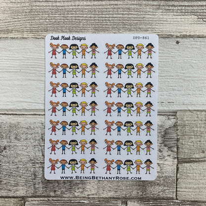 Children / friends / playdate stickers (DPD861)