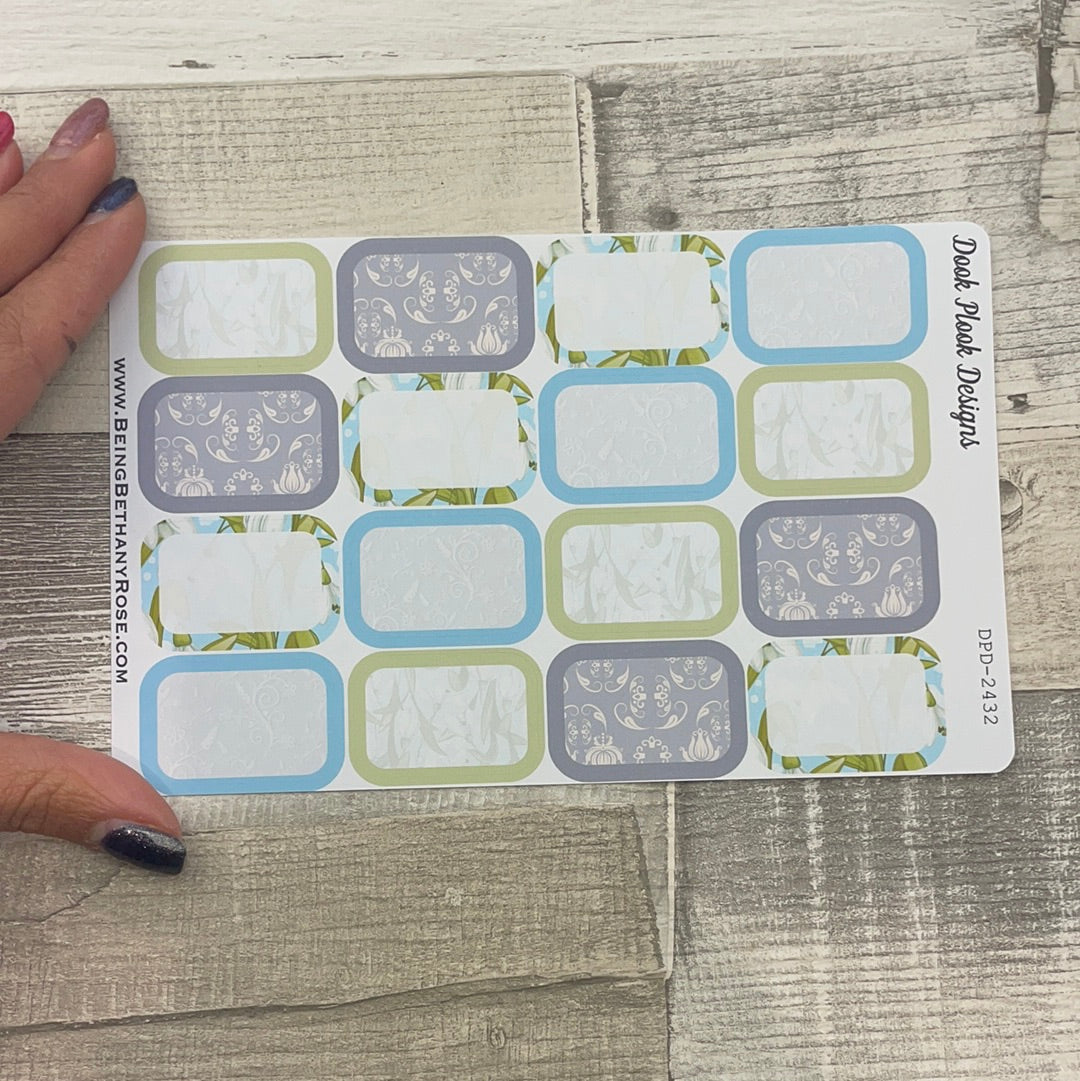 Elsa Snowdrop half box stickers (DPD2432)