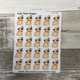 Pug stickers (DPD882)