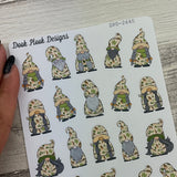 Liza Gonk Character Stickers Mixed (DPD-2640)