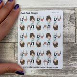 White Woman - Phone Stickers (DPD1432)