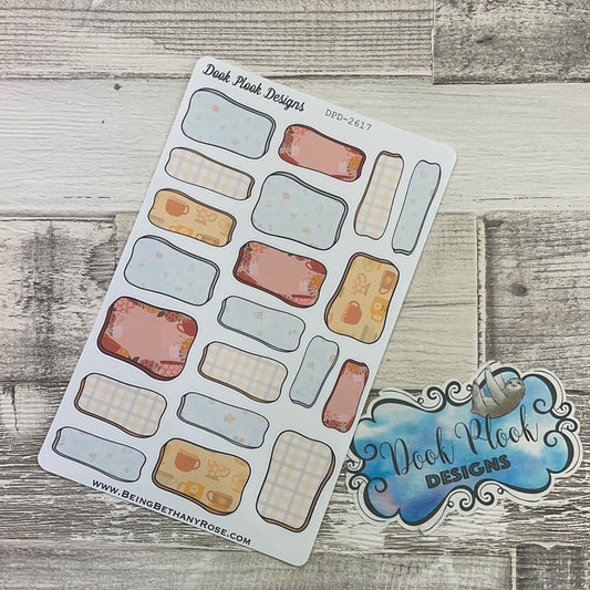 Tessa Hand drawn box stickers (DPD2617)