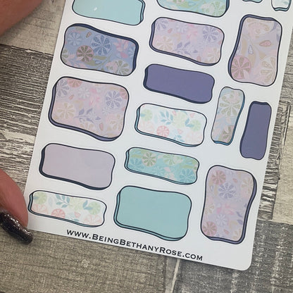 Marissa Hand drawn box stickers (DPD2586)