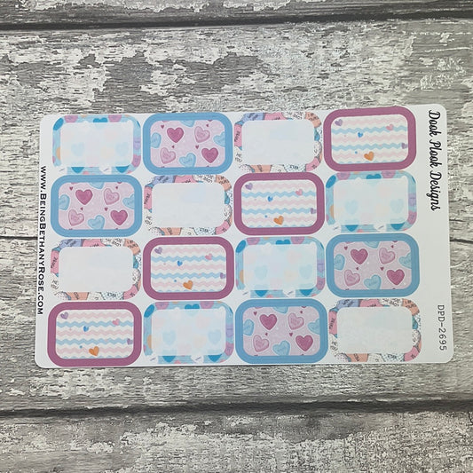 Elsie half box stickers (DPD2695)
