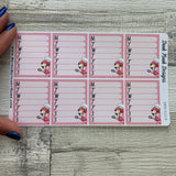 Weekly Meal Planning Frankie the Flamingo stickers (DPD1119)
